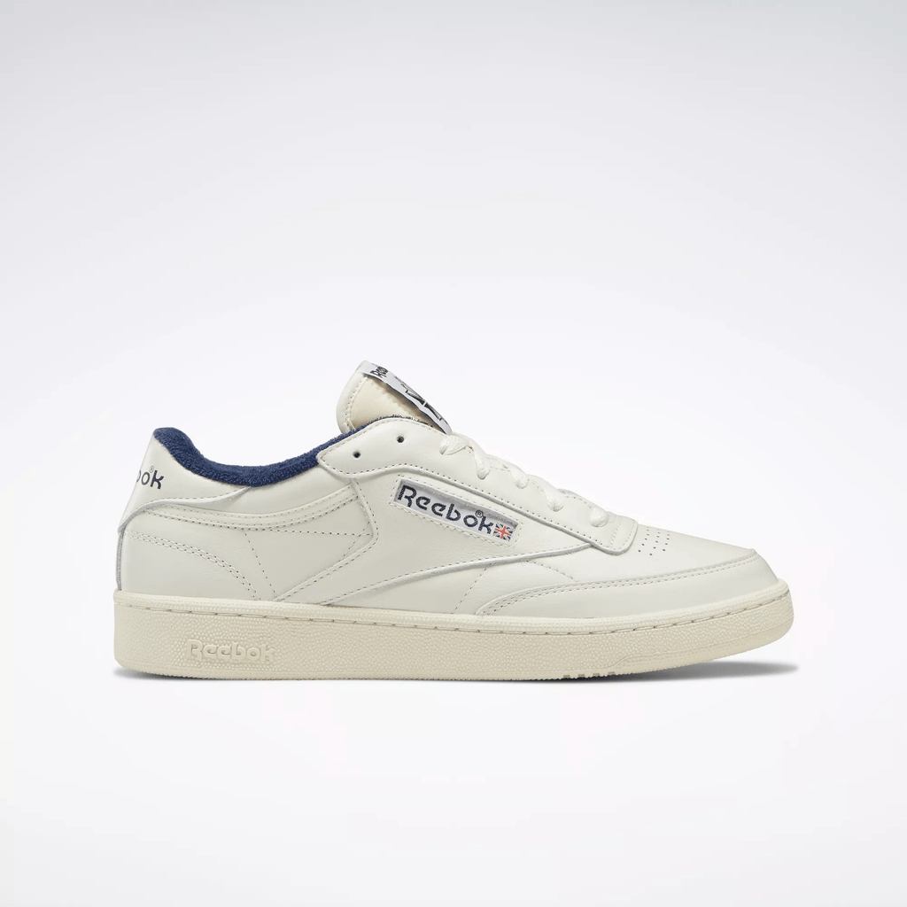 Reebok Men's Club C 85 Vintage Shoes, Size 8, White/Red