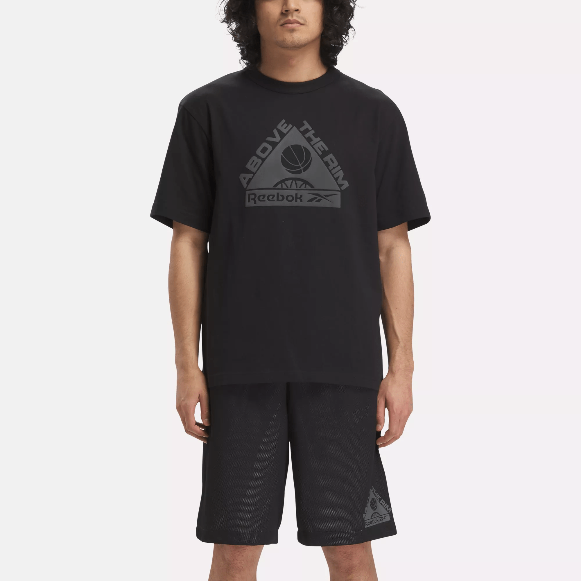 Basketball Above the Rim Graphic T-Shirt