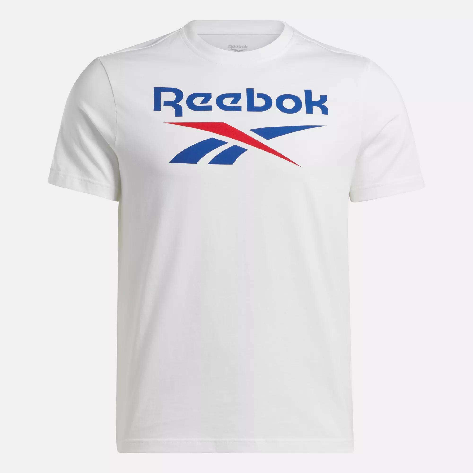 Reebok Identity Big Stacked Logo T-Shirt - Reebok