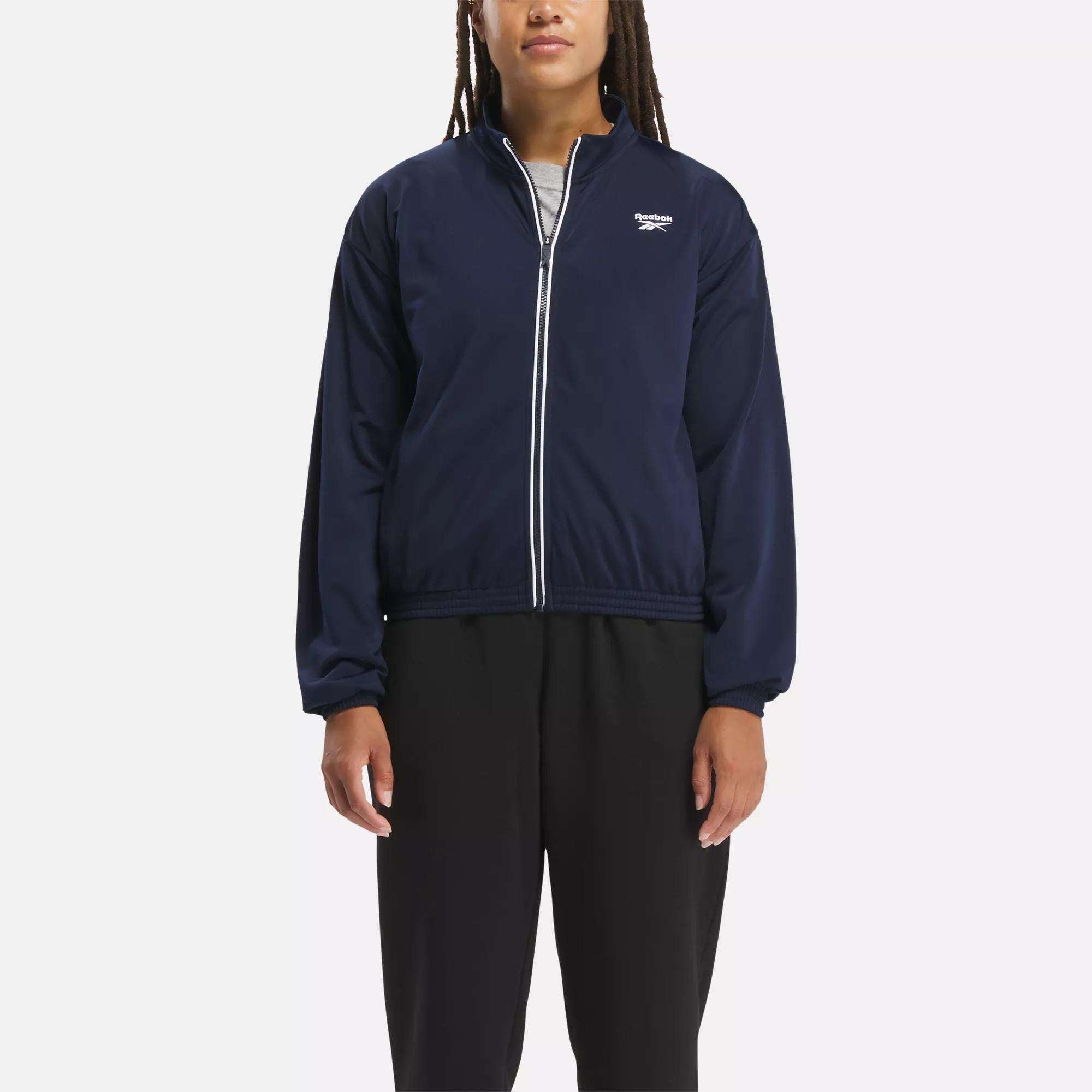 Reebok Identity Back Vector Tricot Track Jacket - Reebok