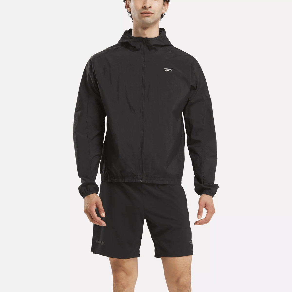 Reebok misbhv windbreaker jacket in black | ASOS