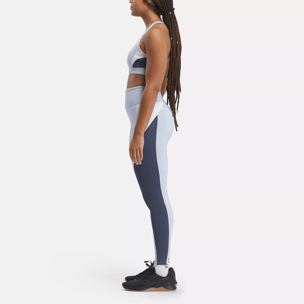Lux High-Rise Colorblock Leggings - Reebok