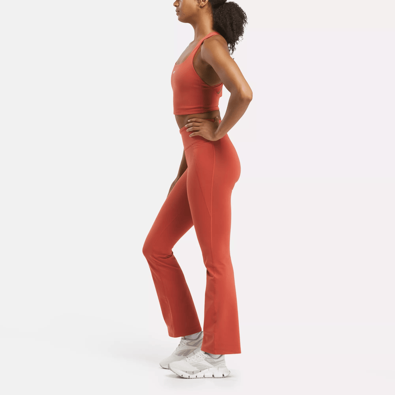 Lux High-Rise Mini-Flare Pants