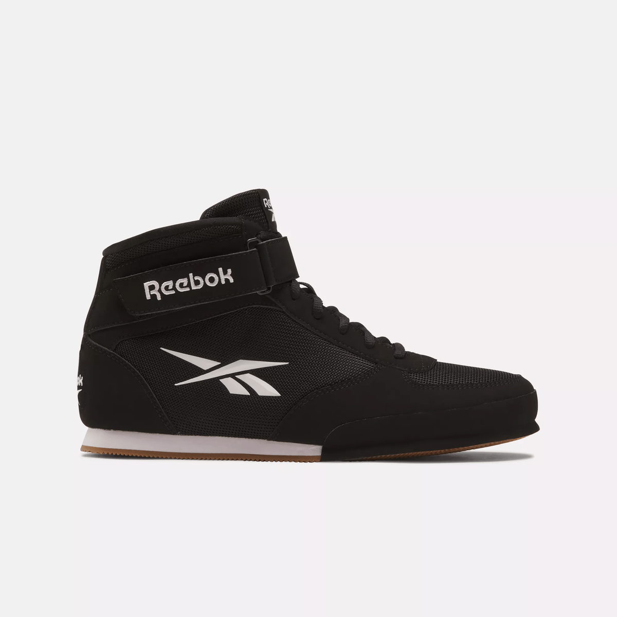 Reebok Boxing Boot Buck Customized Black White Gold BD1348