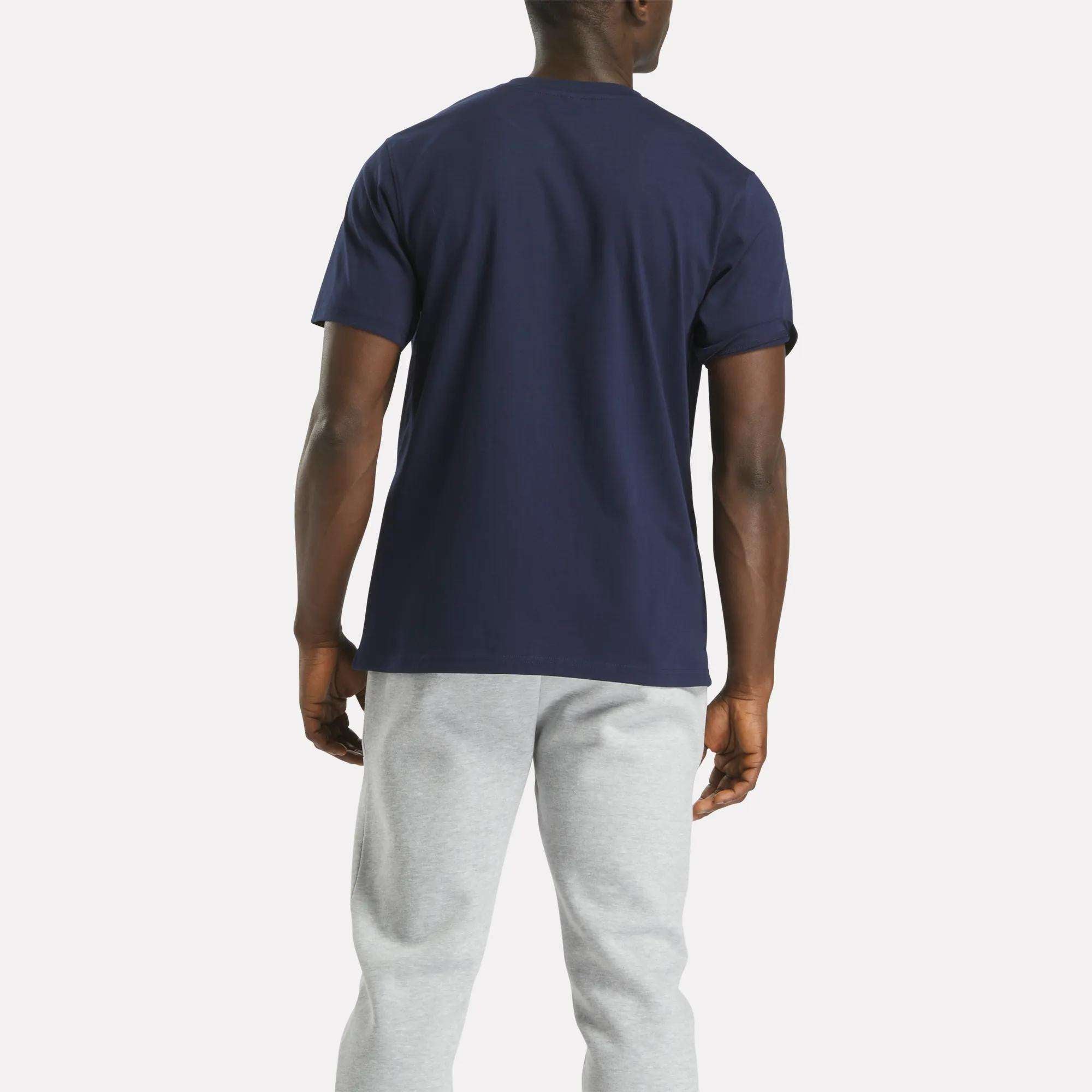 Men's Big Logo Crewneck Short Sleeve Tee - Reebok