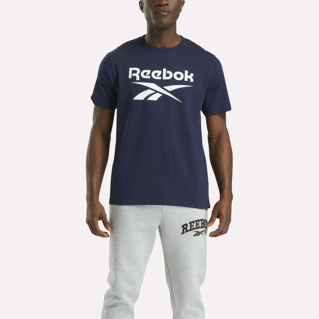Men's Big Logo Crewneck Short Sleeve Tee - Reebok