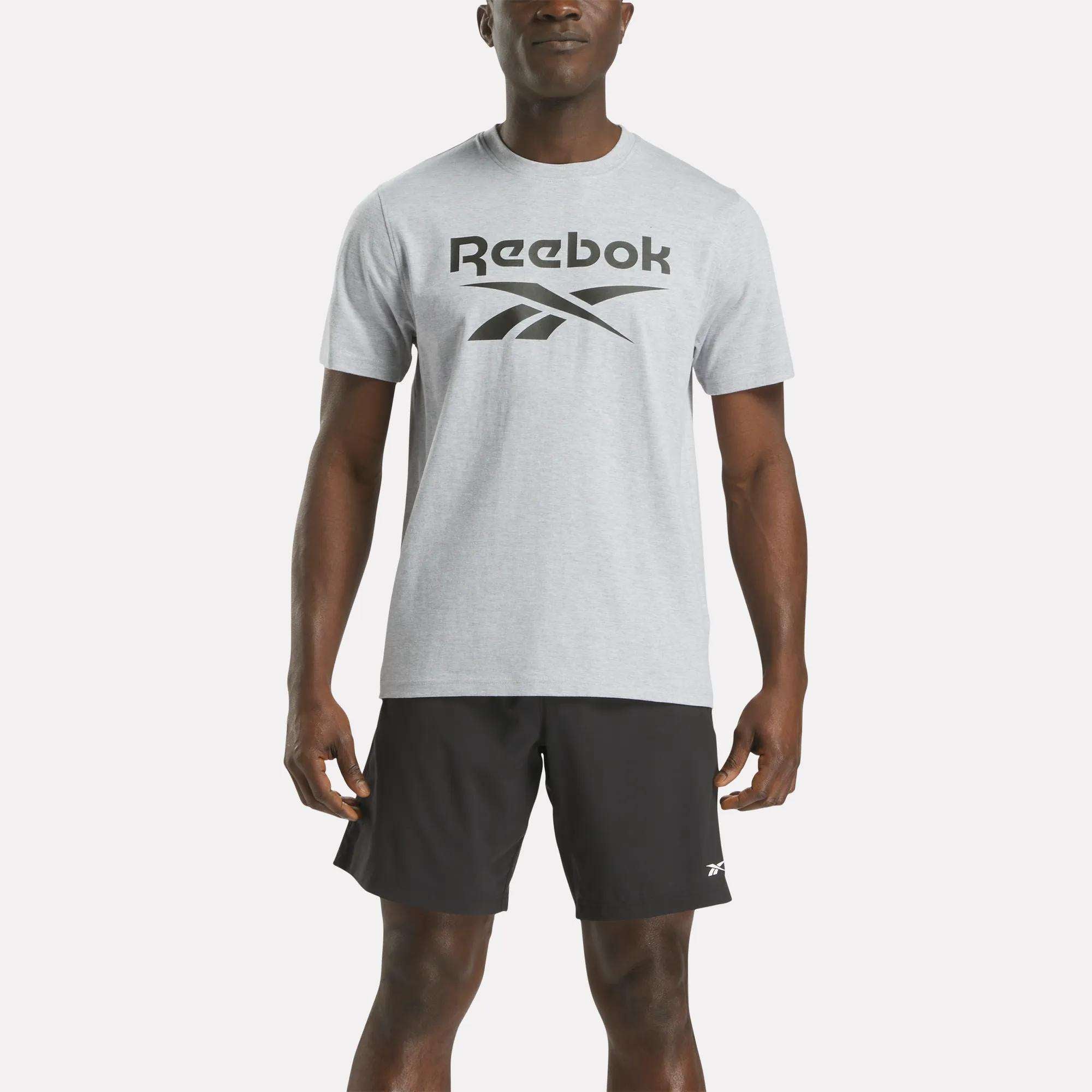 Men's Big Logo Crewneck Short Sleeve Tee - Reebok