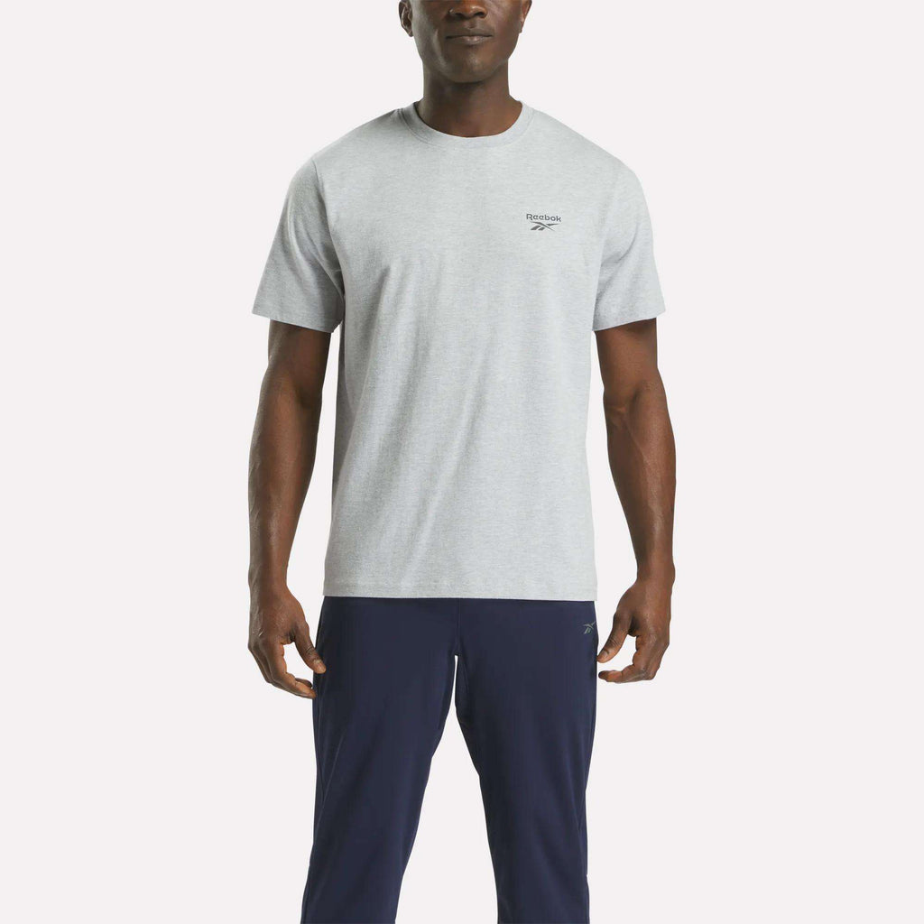 Men's Small Logo Crewneck Short Sleeve T-Shirt - Reebok