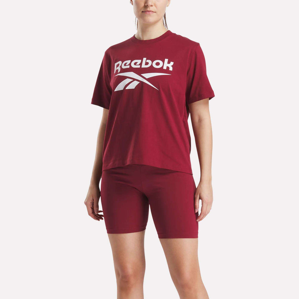 Women's Big Logo Oversized Crew Short Sleeve Tee - Reebok