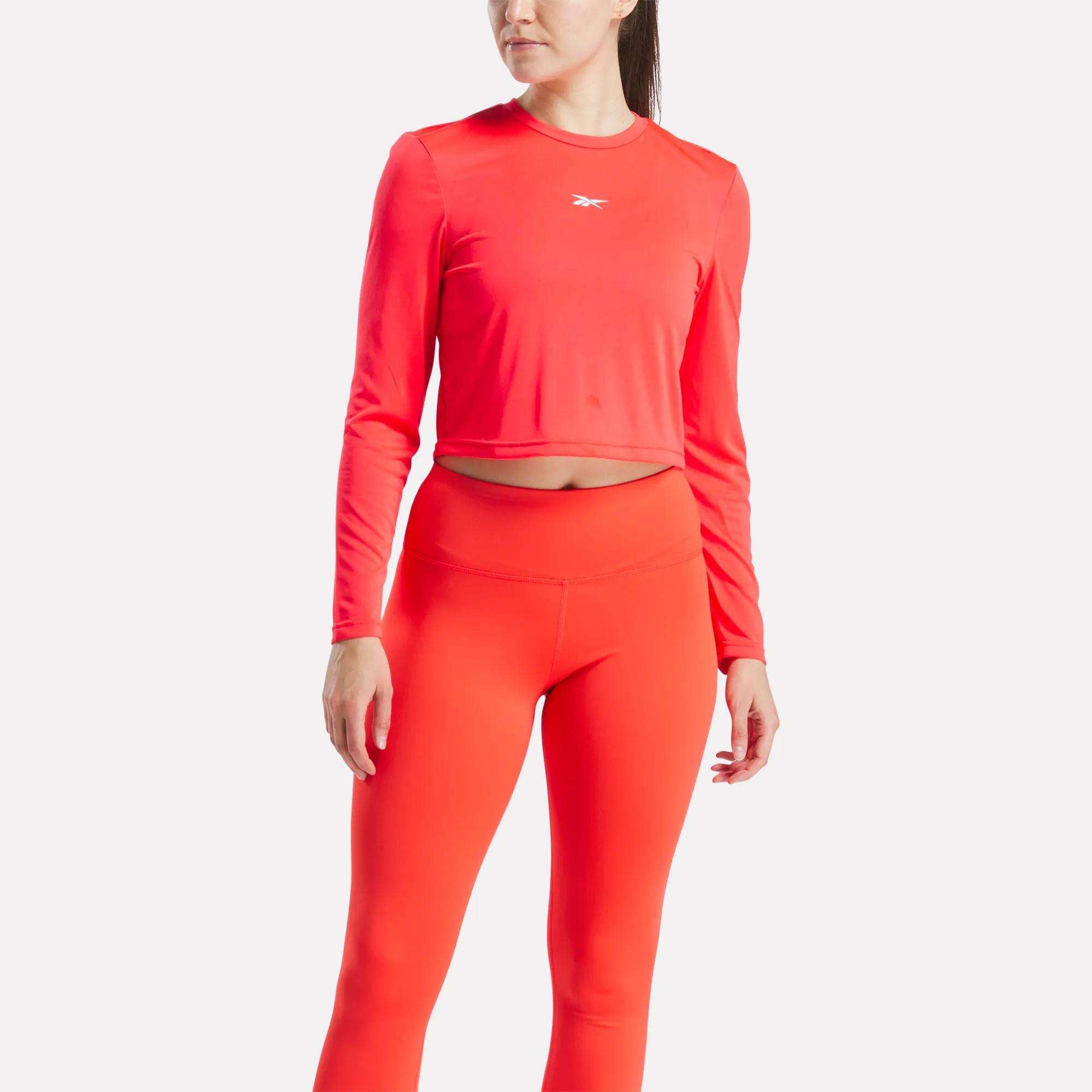 Women's Core Slim Fit Crop Long Sleeve Tee - Reebok