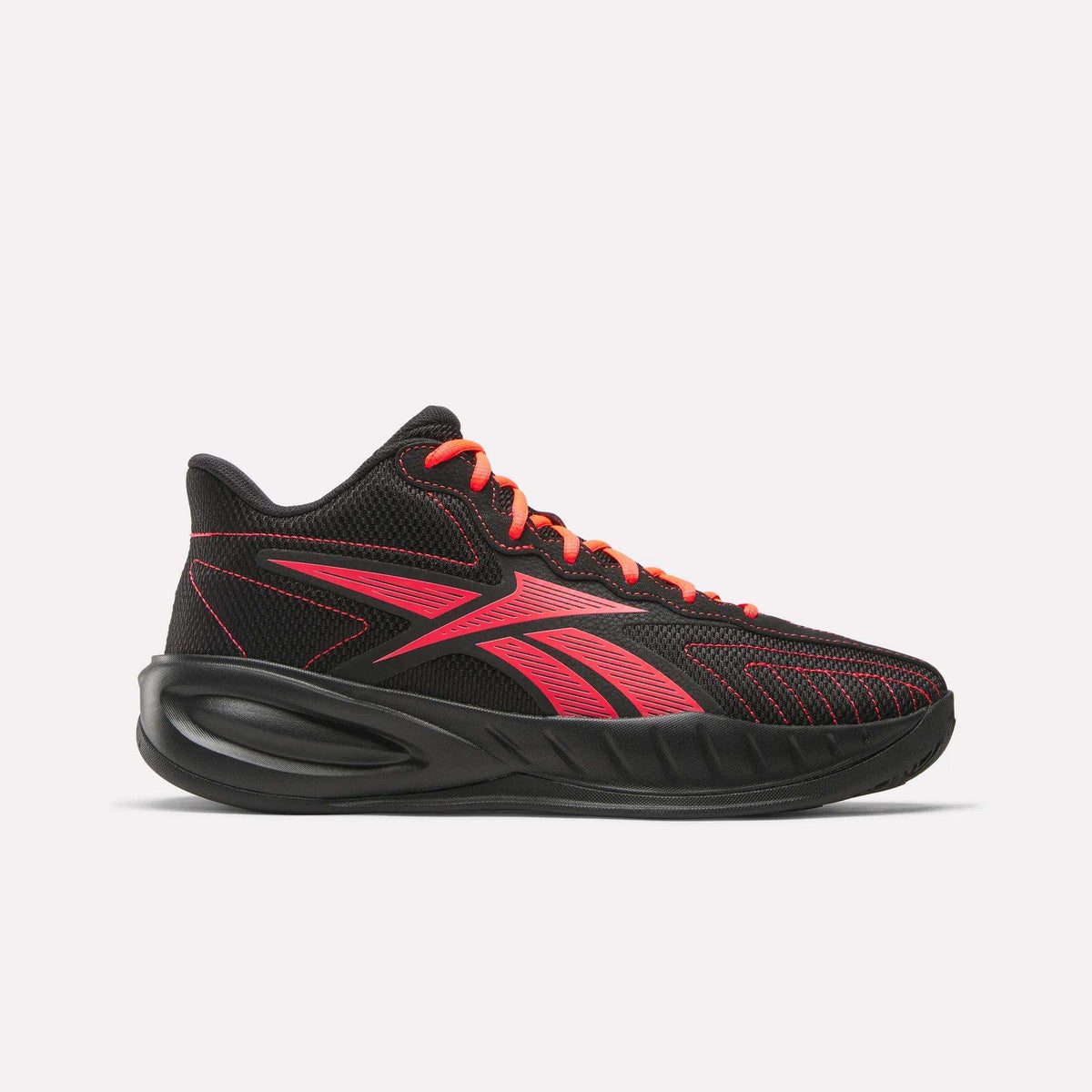 Reebok J Wall Signature Basketball Shoes Men\'s Size 6.5 Black Gray White Lace Up Press Basketball Shoes - Reebok main image 2