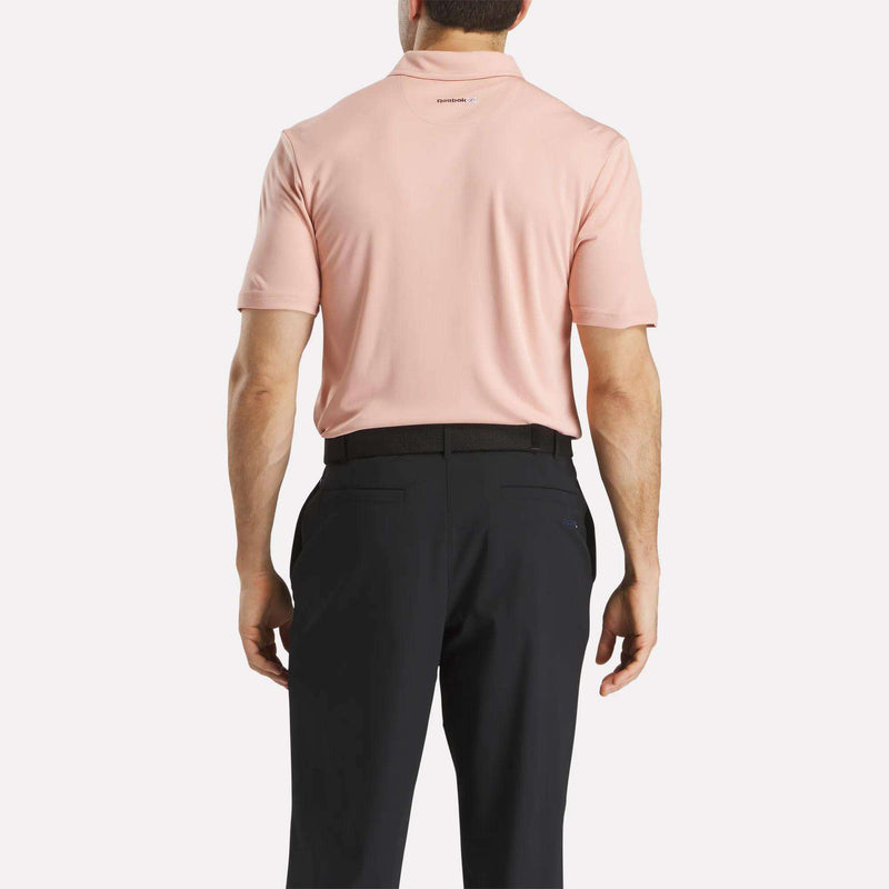 Men's Short Sleeve Oxford Knit Pique Polo Shirt