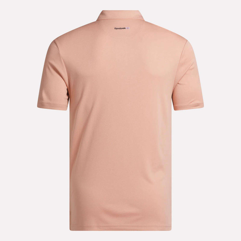 Men's Short Sleeve Oxford Knit Pique Polo Shirt
