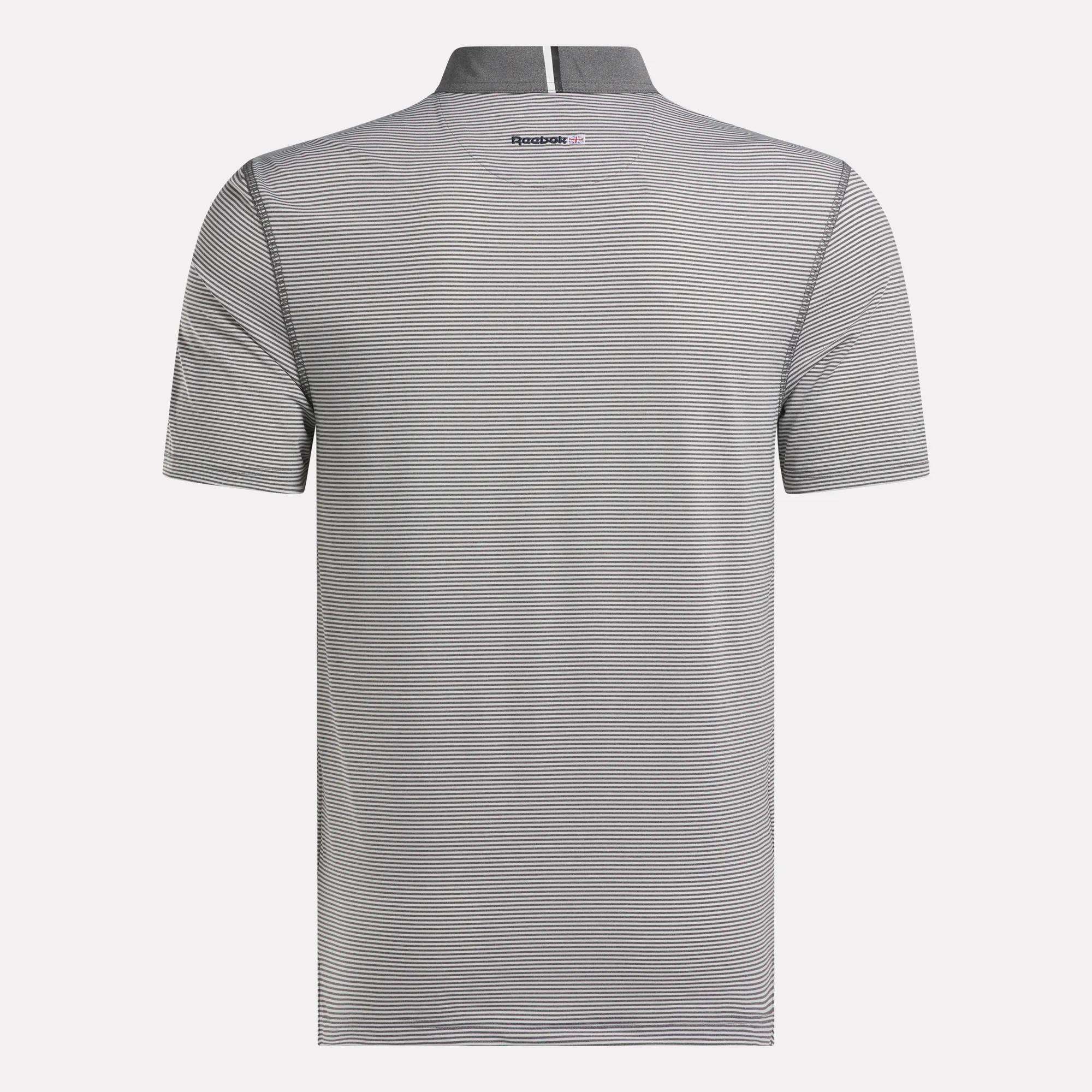 Short Sleeve Core Stripe Polo Shirt - Reebok