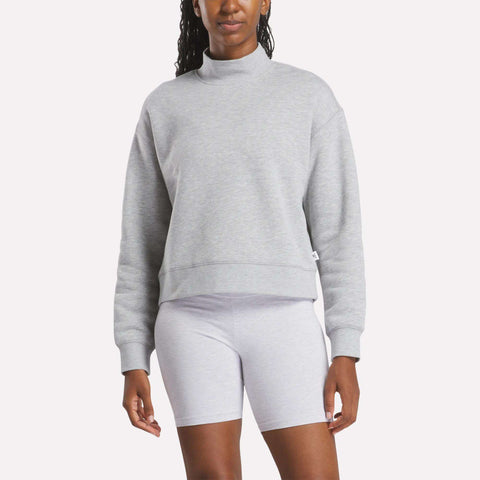Women's Small Vector Mockneck Sweatshirt
