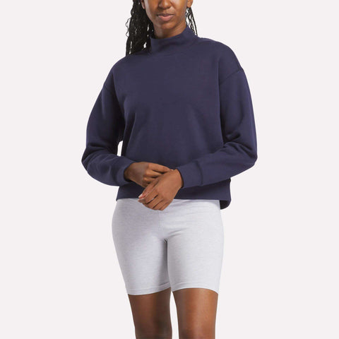 Women's Small Vector Mockneck Sweatshirt