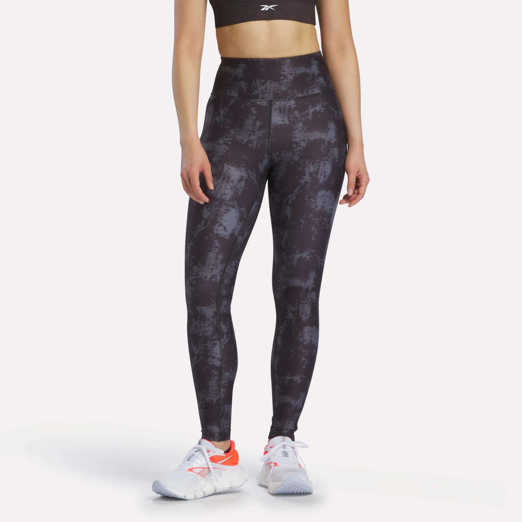 Women's High-Rise Printed Leggings - Reebok