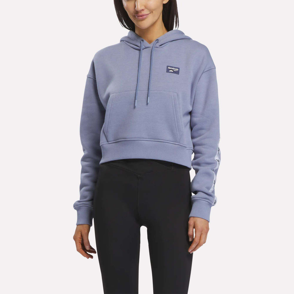 Women's Cropped Heritage Hoodie - Reebok