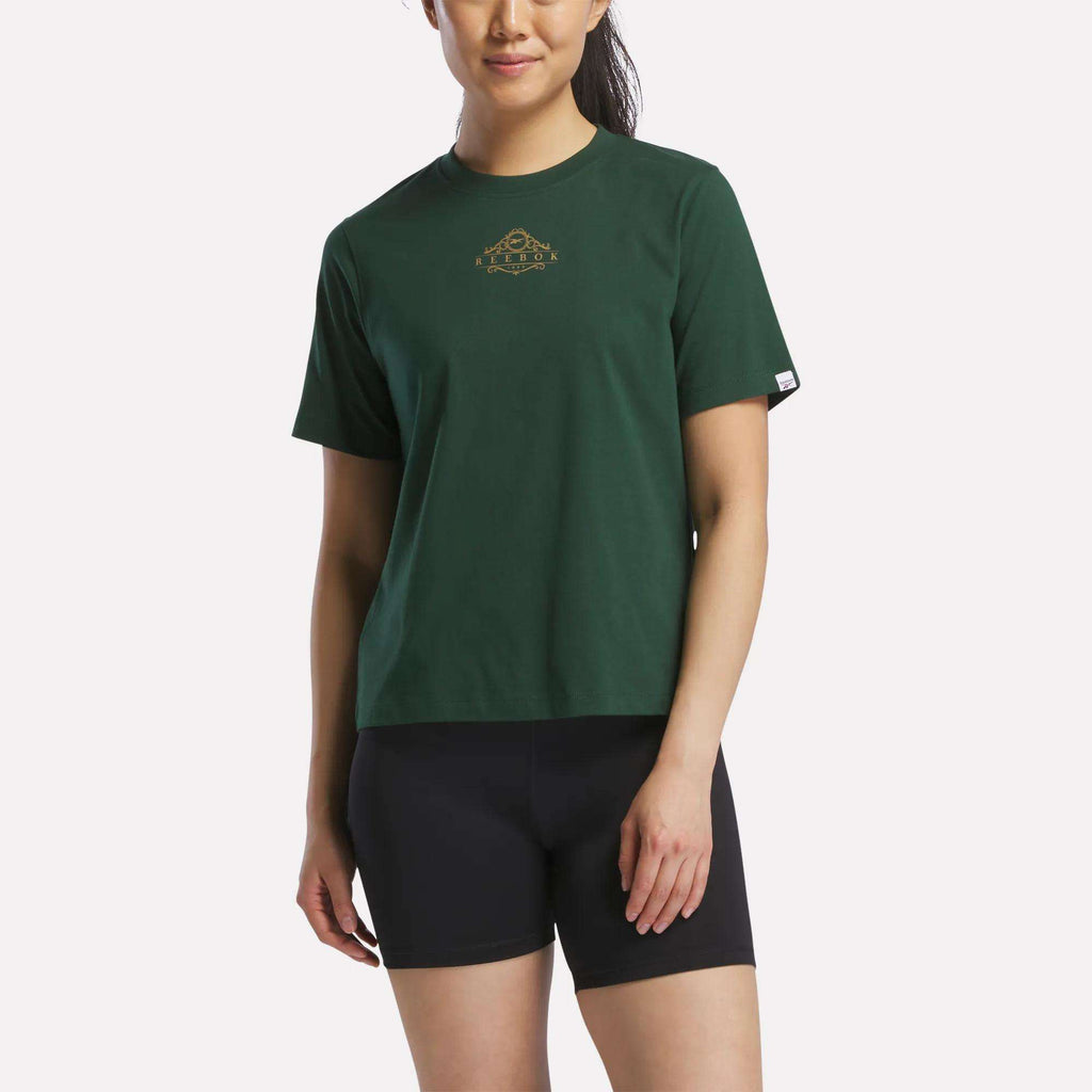 Women's Fitted Graphic T-Shirt - Reebok
