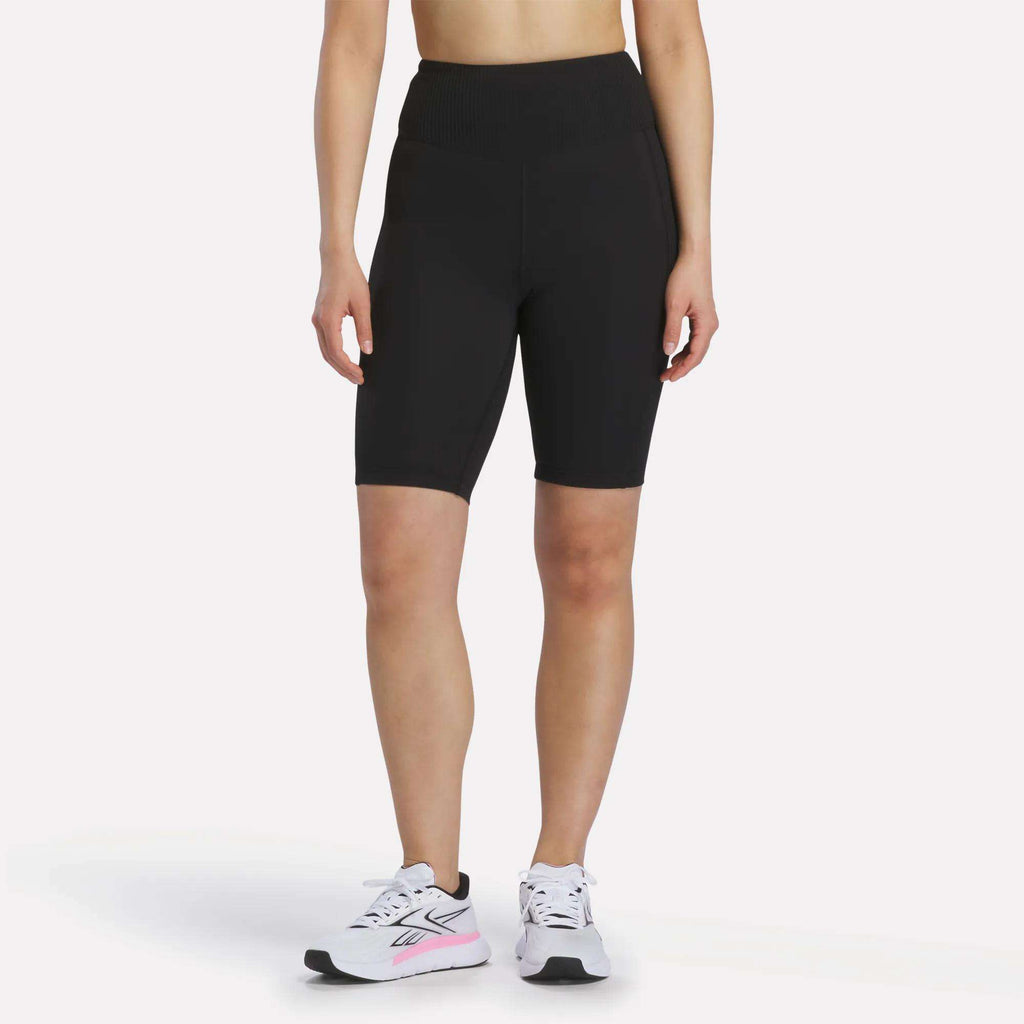 Women's Peached Biker Shorts 9" - Reebok