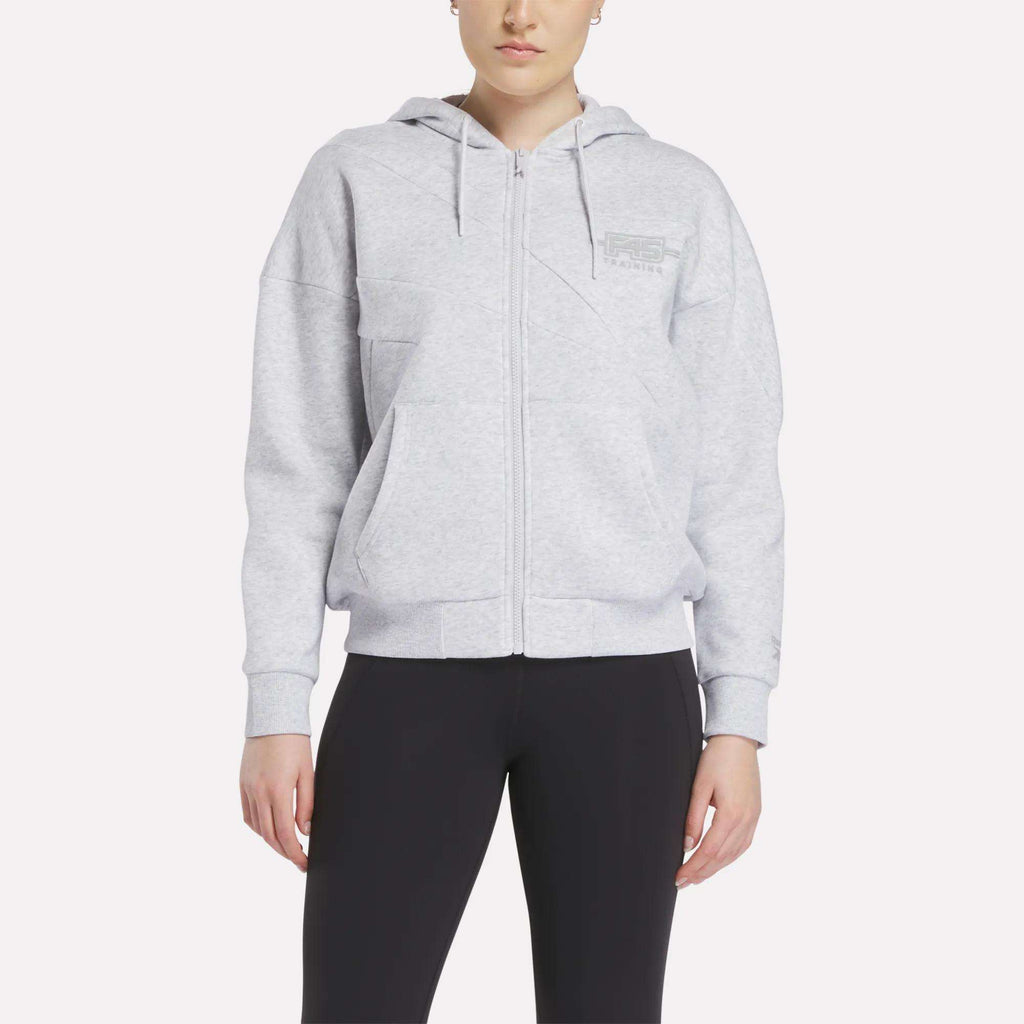 Women's Reebok x F45 Training Relaxed Zip Hoodie - Reebok