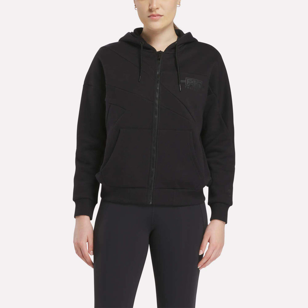 Women's Reebok x F45 Training Relaxed Zip Hoodie - Reebok