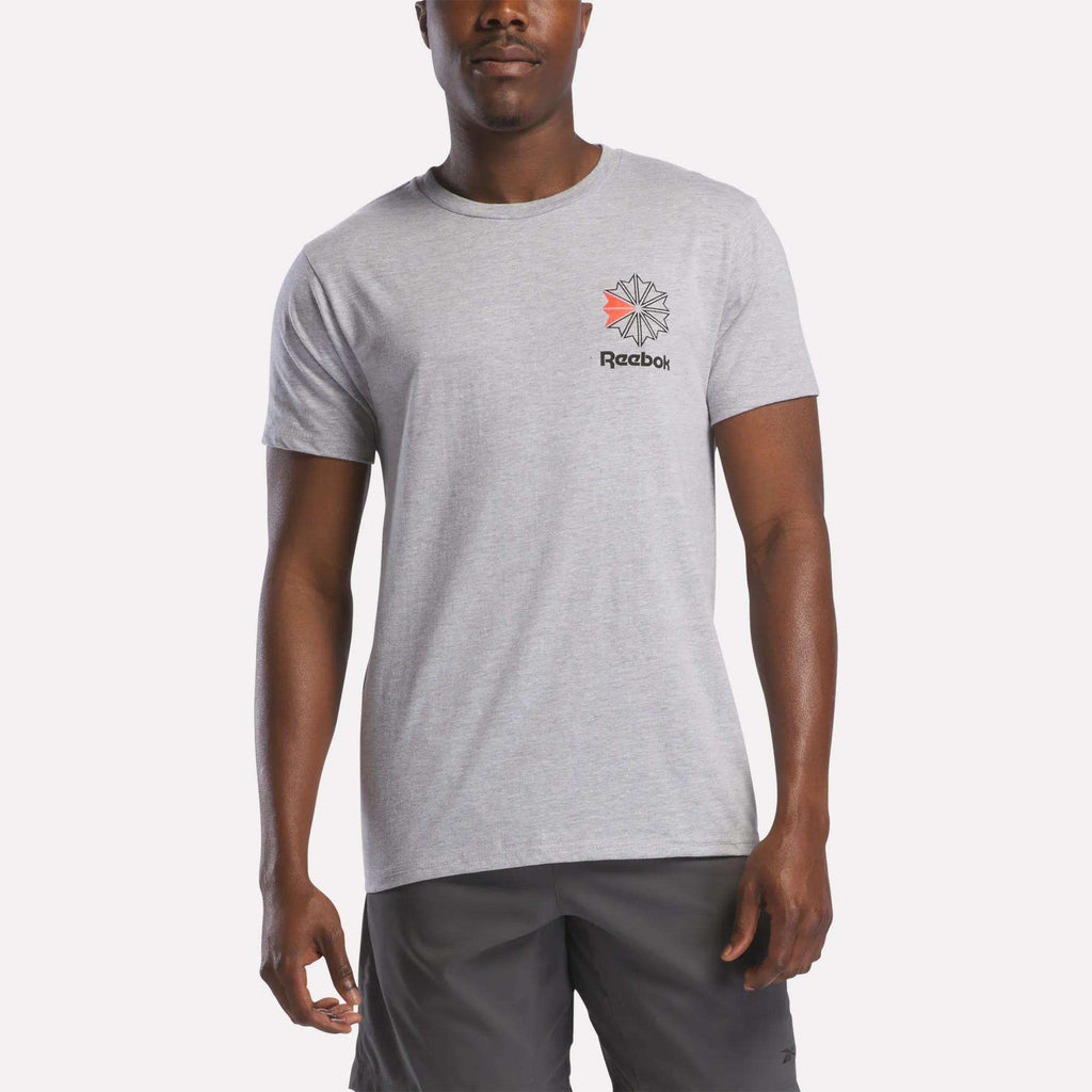 Men's Starcrest Logo Graphic T-Shirt - Reebok