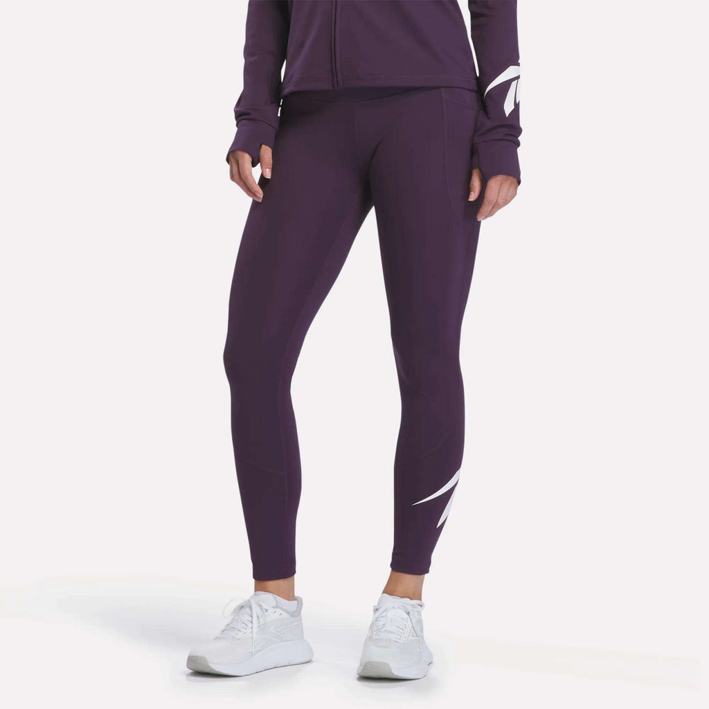 Women's Logo High-Rise Leggings - Reebok