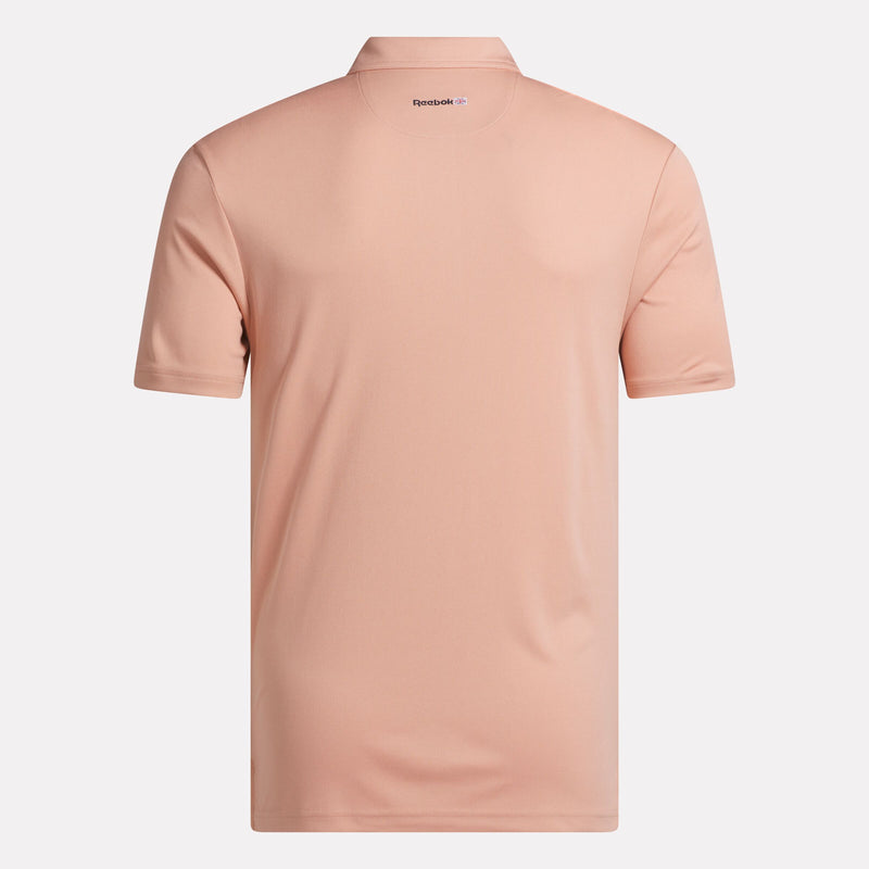 Men's Short Sleeve Oxford Knit Pique Polo Shirt