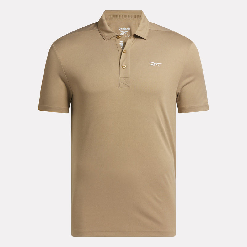 Men's Short Sleeve Oxford Knit Pique Polo Shirt
