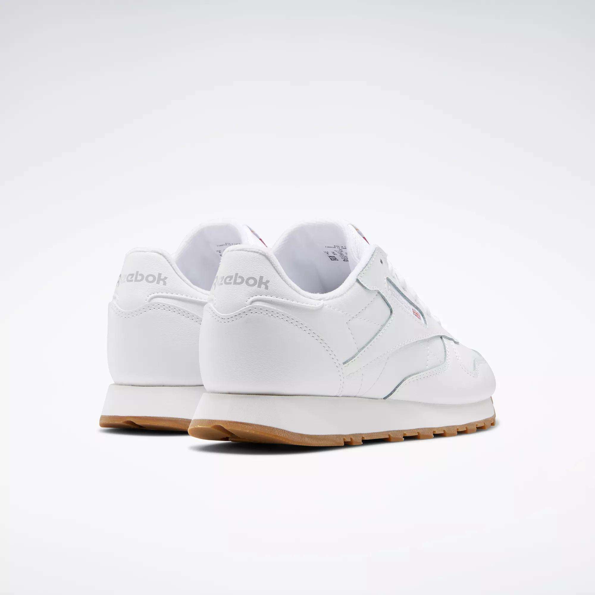Classic Leather Shoes (Big Kids) - Reebok display picture 3
