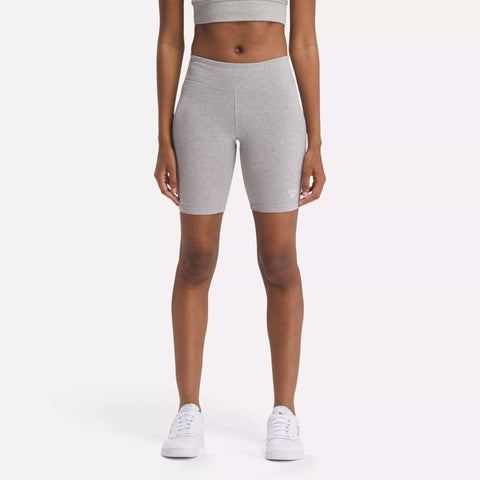 Women's Reebok Identity Small Logo Cotton Bike Short 7"