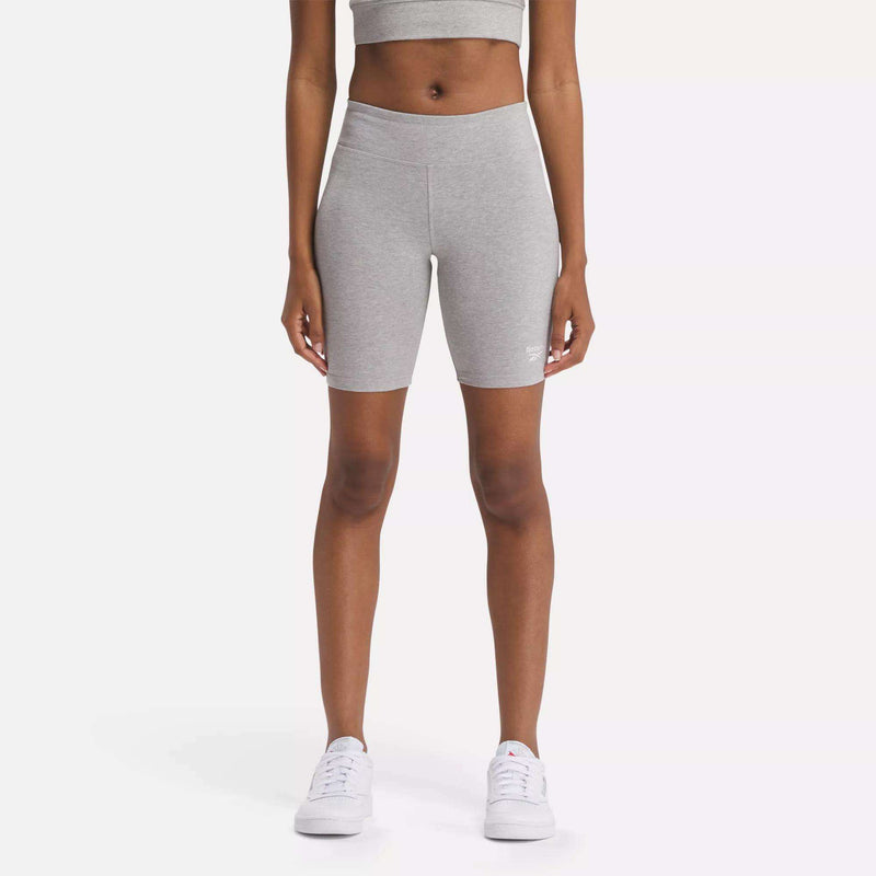 Women's Reebok Identity Small Logo Cotton Bike Short 7"