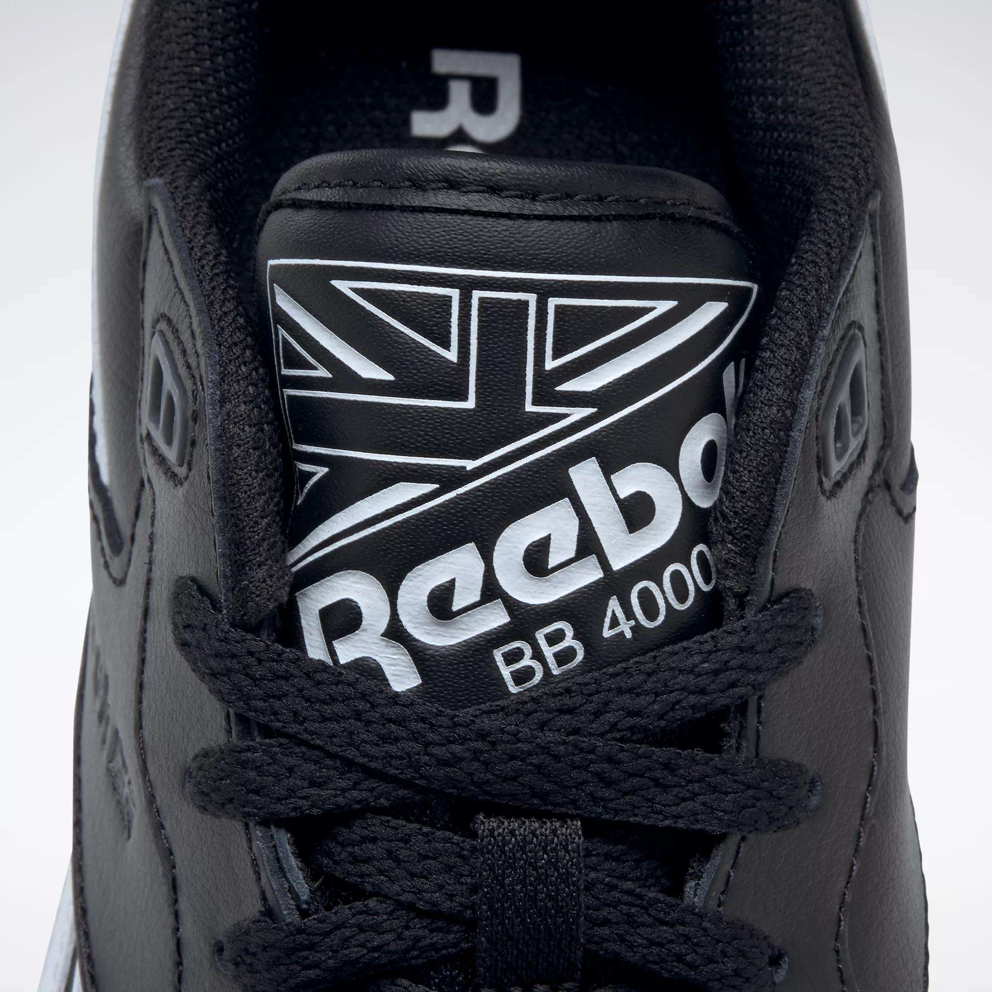 A close-up of the Reebok BB 4000 II Shoes, highlighting their vintage basketball-inspired style and timeless appeal.