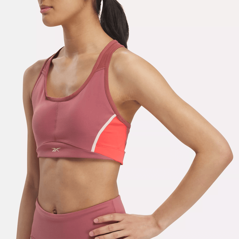Lux Racer Padded Colorblock Bra