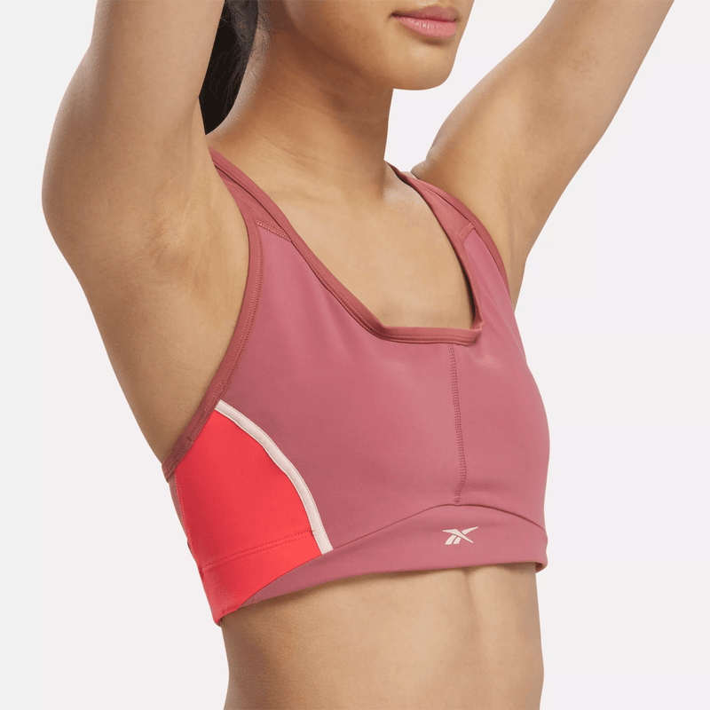 Lux Racer Padded Colorblock Bra