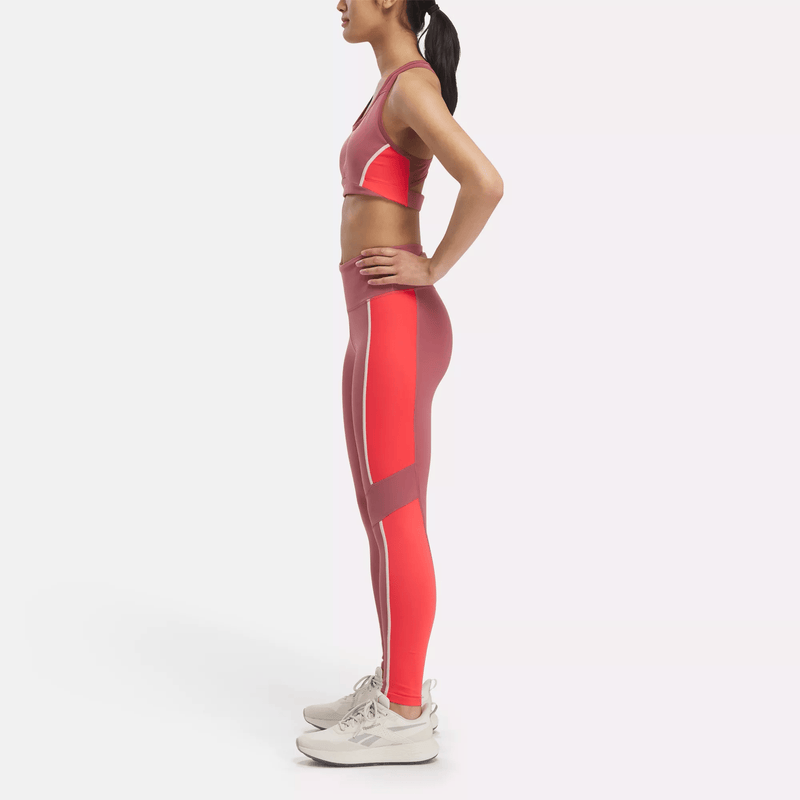 Lux Racer Padded Colorblock Bra