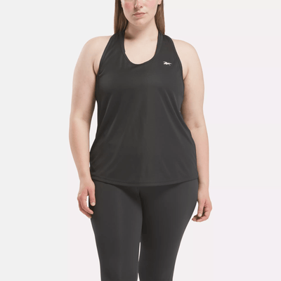 Workout Ready Mesh Back Tank Top (Plus Size)