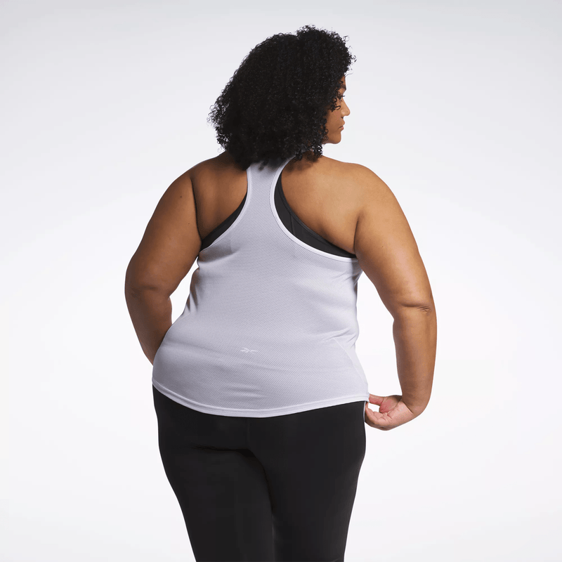 Workout Ready Mesh Back Tank Top (Plus Size)