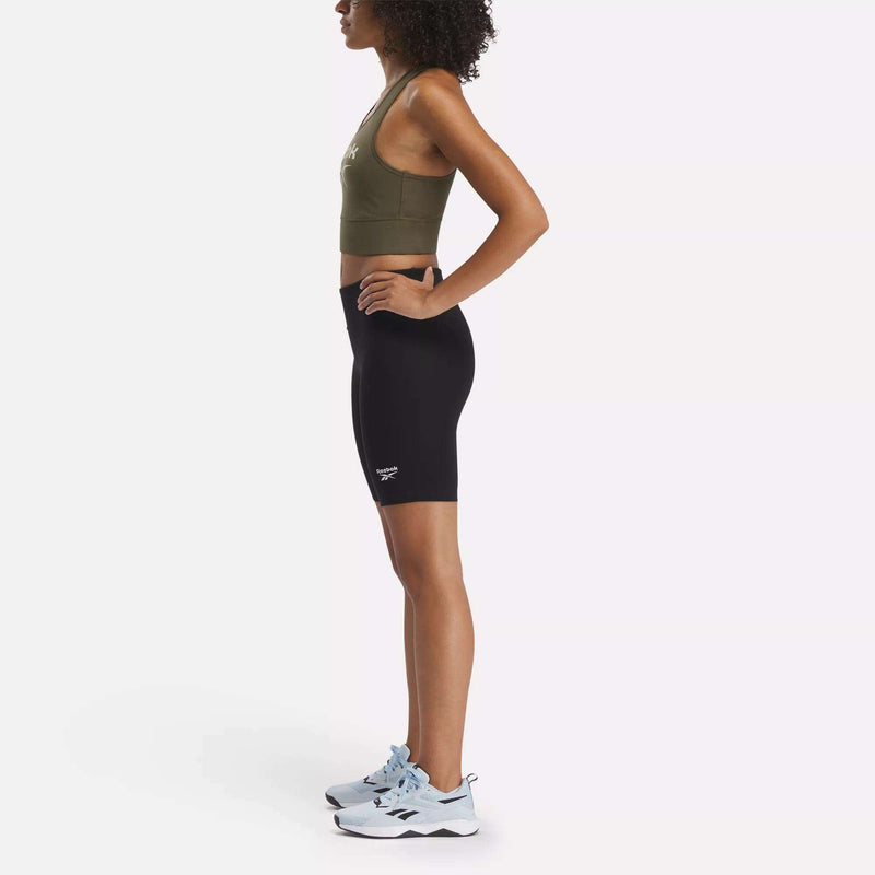 Women's Reebok Identity Small Logo Cotton Bike Short 7"