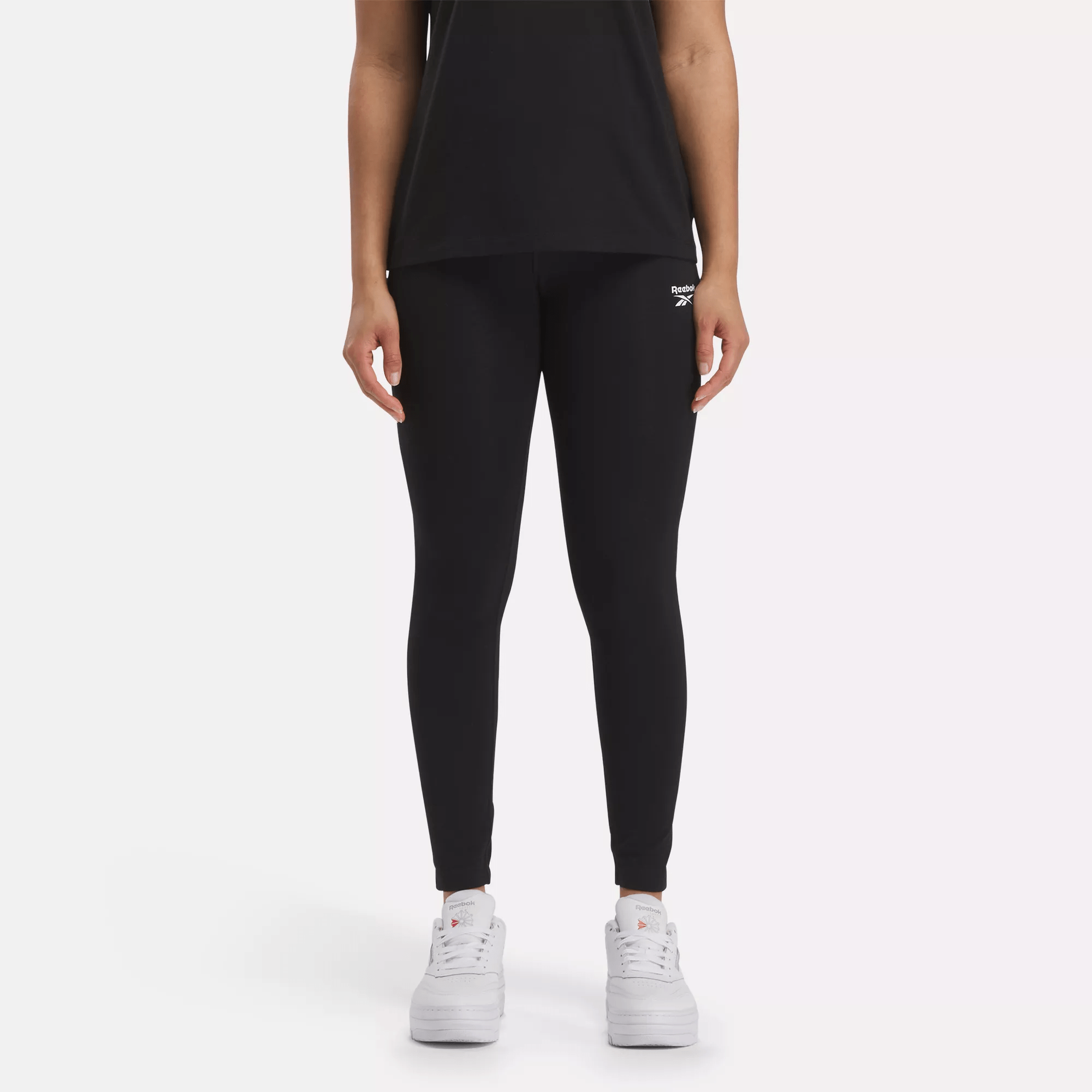 Reebok Identity Small Logo Cotton Leggings - Reebok