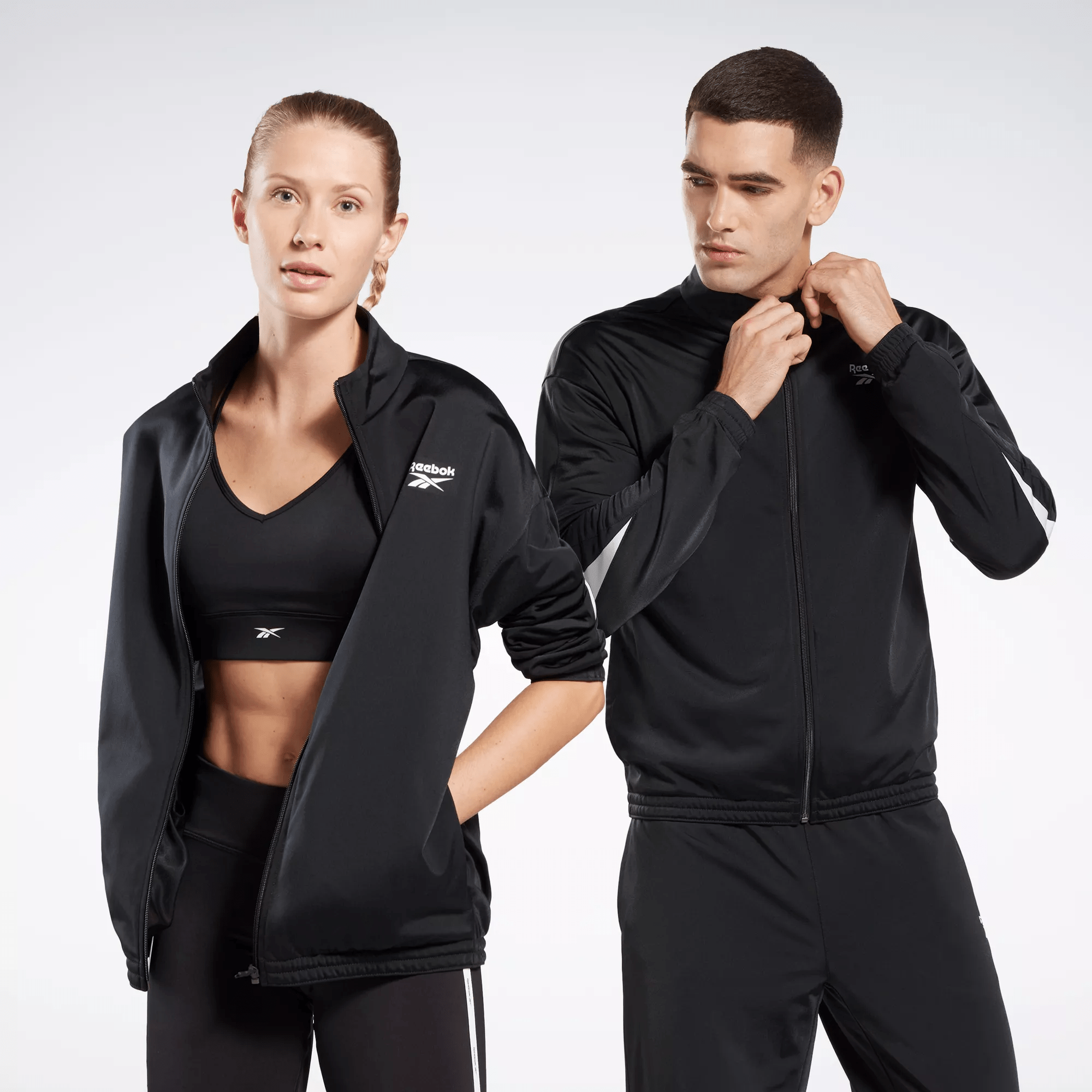 Reebok Identity Vector Knit Track Jacket - Reebok Reebok Identity Vector Knit Track Jacket - Reebok