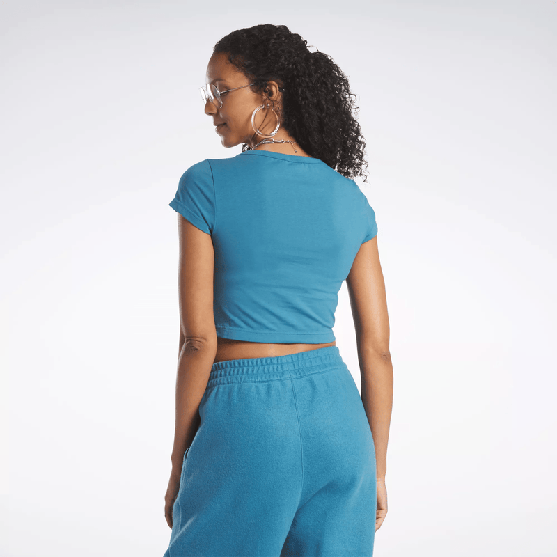 Reebok Classics Cropped Jersey T-Shirt