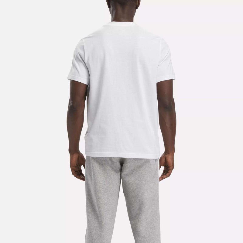 Men's Reebok Identity Big Stacked Logo T-Shirt