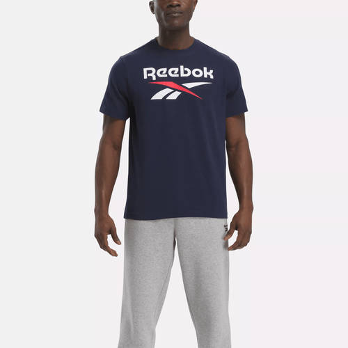 Reebok Identity Big Stacked Logo T-Shirt - Reebok