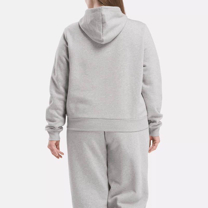 Reebok Identity Big Logo Fleece Hoodie (Plus Size)
