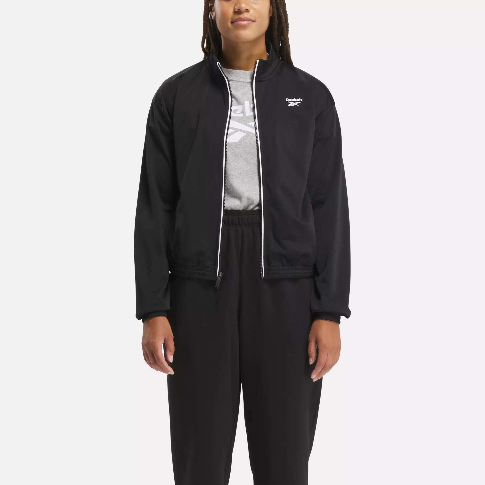Reebok Identity Back Vector Tricot Track Jacket Reebok