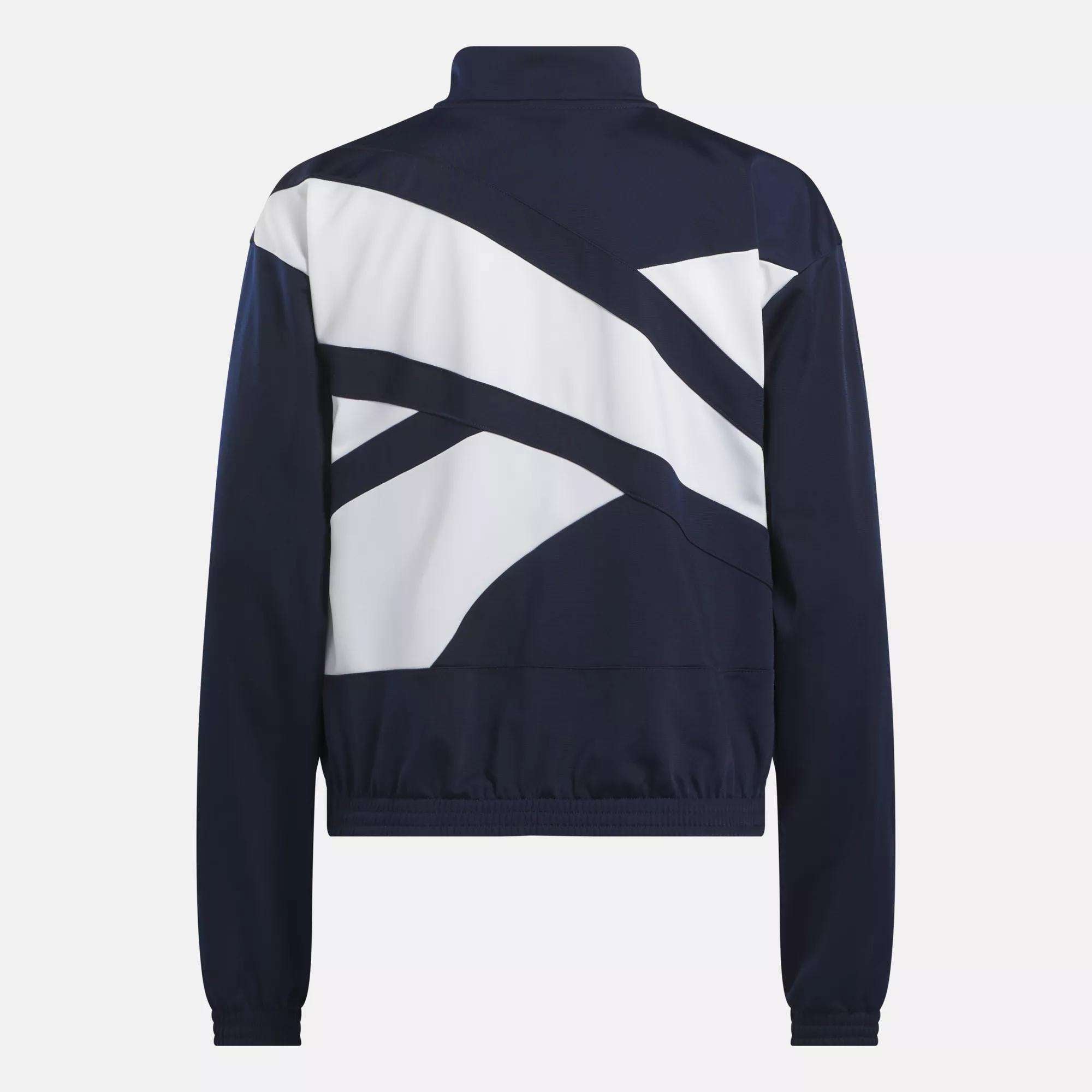 Reebok Identity Back Vector Tricot Track Jacket - Reebok