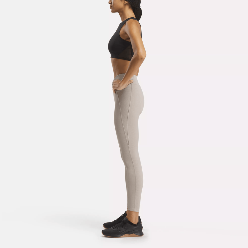 Studio Ribbed High-Rise Leggings