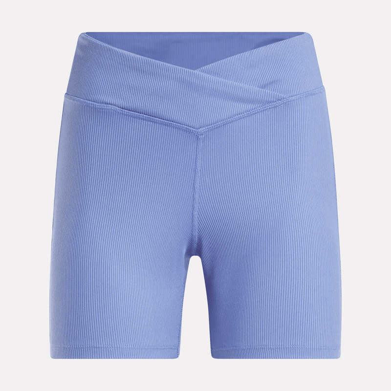 Studio Ribbed High-Rise Bike Shorts